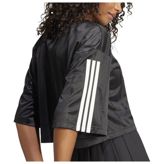 Adidas Γυναικεία κοντομάνικη μπλούζα Tiro Cut 3-Stripes Oversized Jersey Adidas Γυναικεία κοντομάνικη μπλούζα Tiro Cut 3-Stripes Oversized Jersey